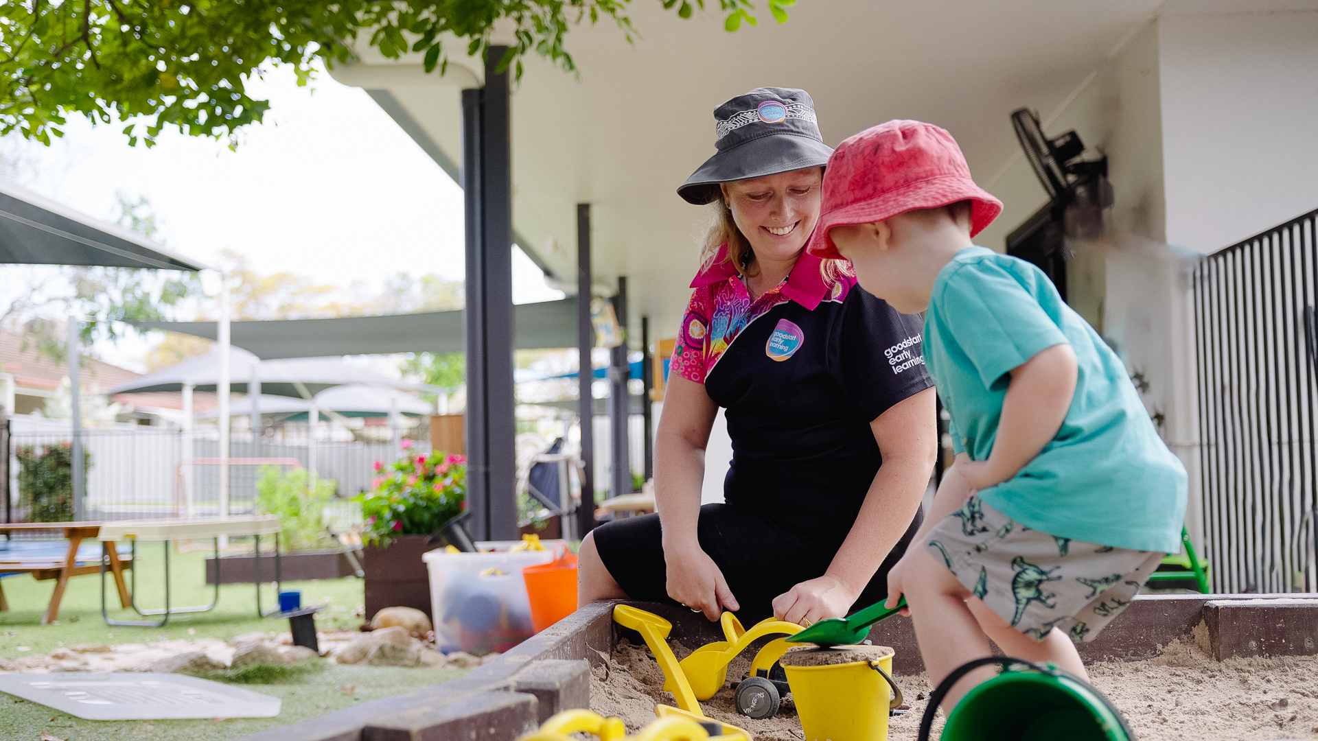 Andrea said of the QPP scholarship: 'Goodstart covered the course fees, and when I completed my Certificate III, I even received an incentive for finishing'