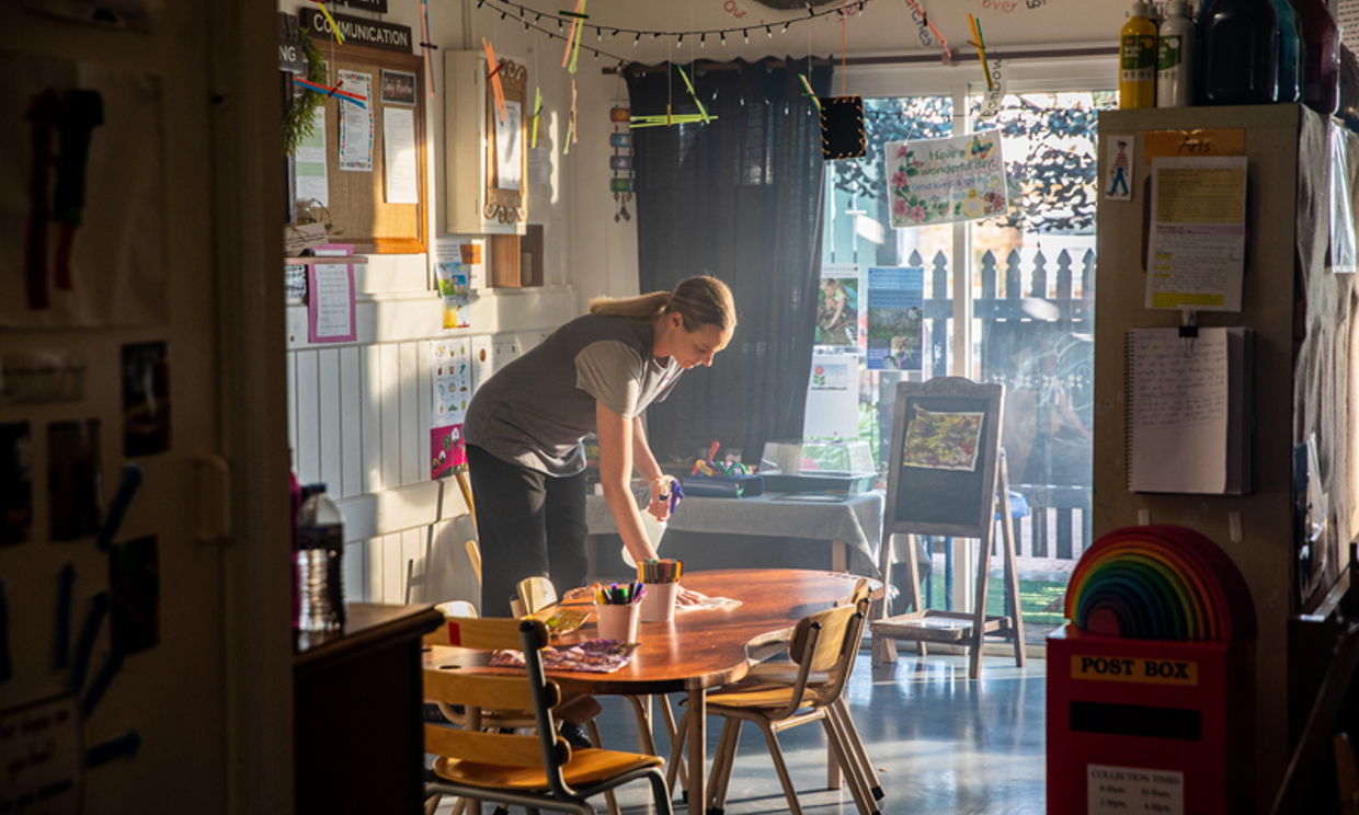 Toowoomba Spring Street Educator Cleaning
